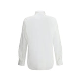 Finamore White Cotton Dress Shirt